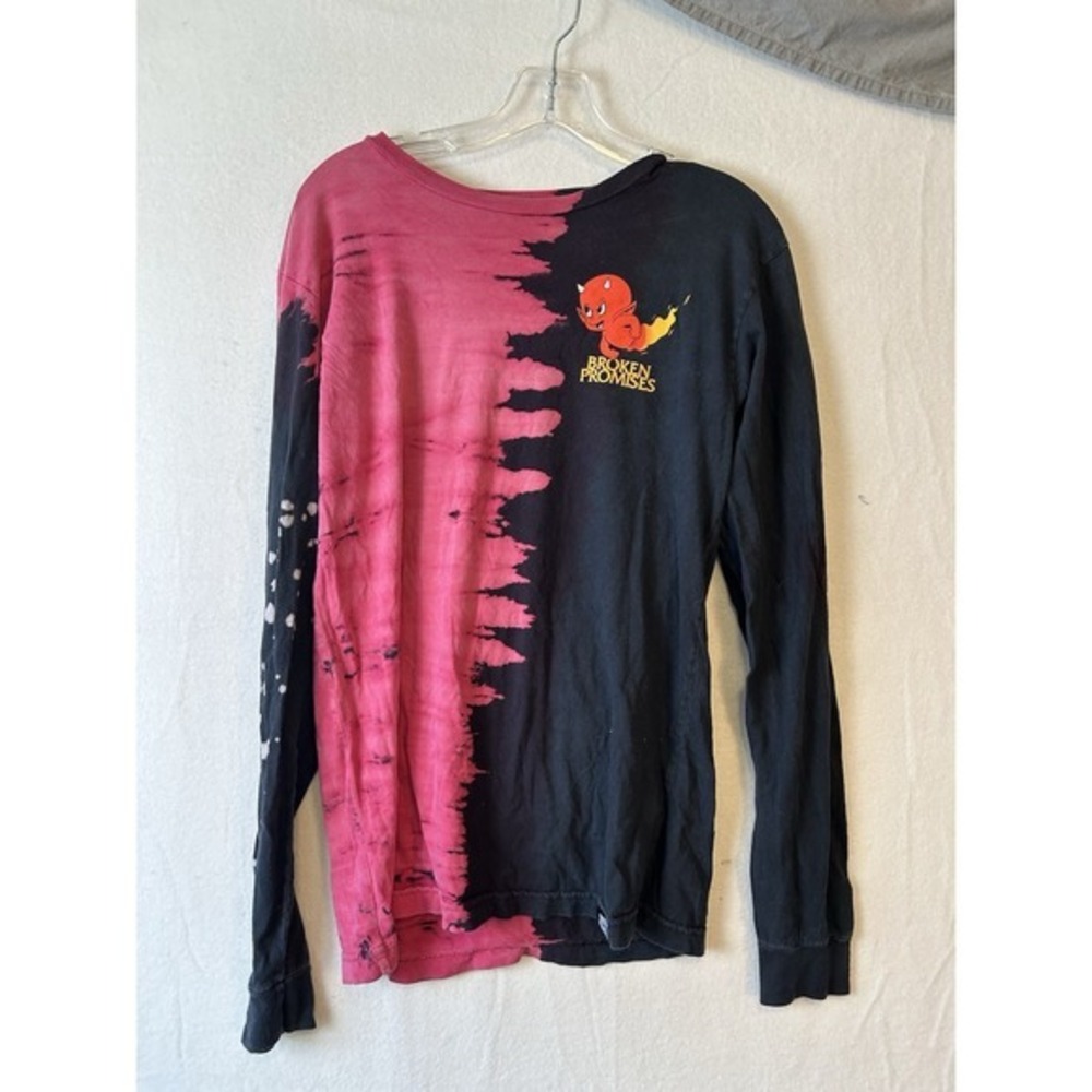 Zumiez Graphic T Shirt Black/Red‎ Mens Size Small "Broken Promises" #1342